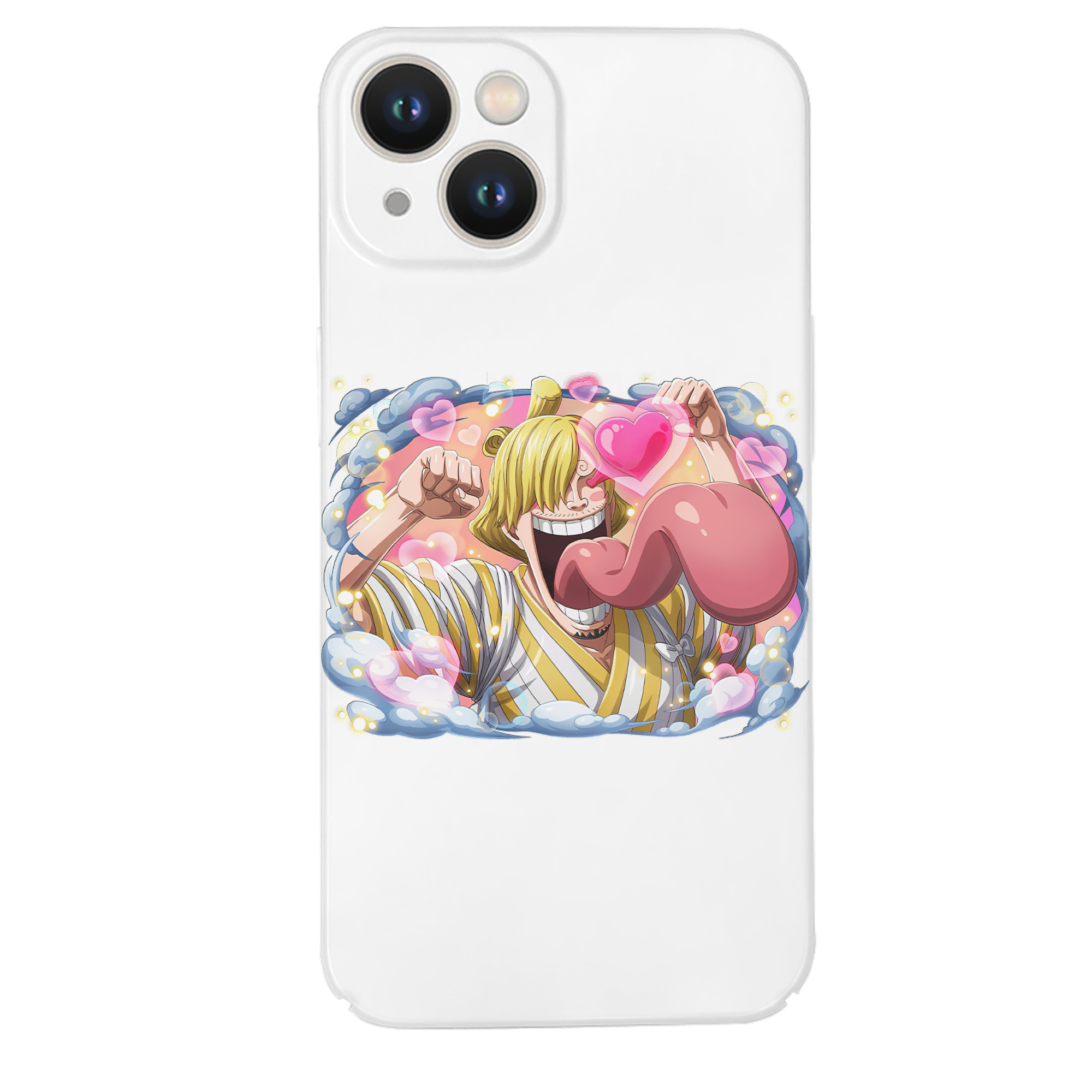 （画像用） ワンピース サンジ ONE PIECE Sanji 【iPhone 14シリーズ対応】ハードケース